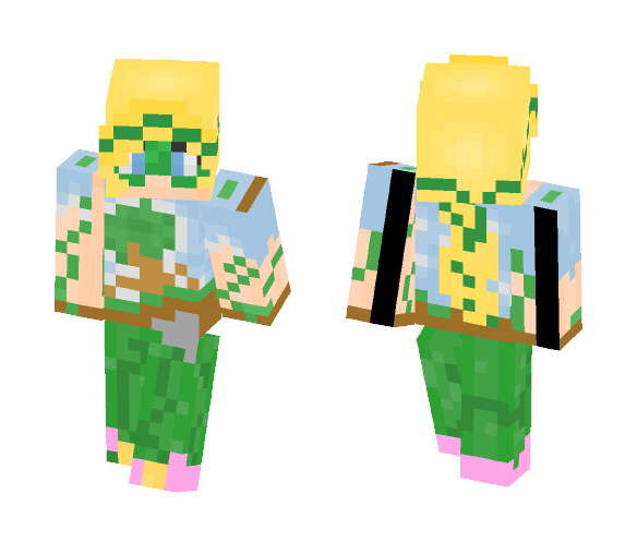 Grass Girl - The Unstoppables - Girl Minecraft Skins - image 1