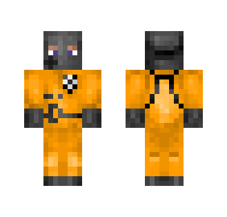 SCP class-d + Gas mask - Male Minecraft Skins - image 2