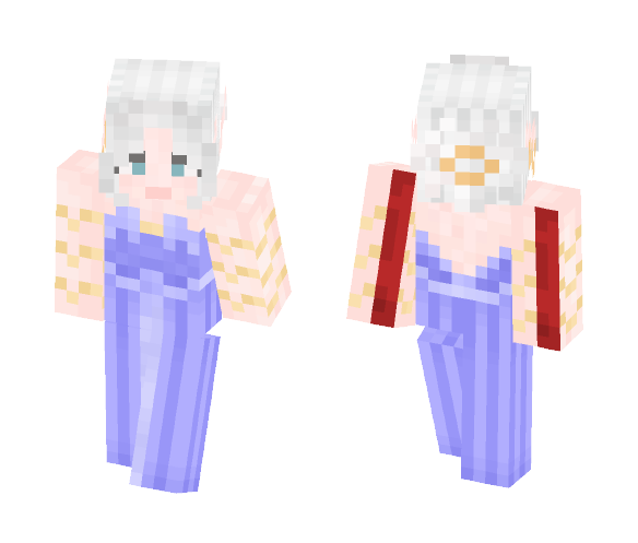 Elegant Isldar / Ice Elf / High Elf - Female Minecraft Skins - image 1