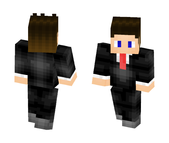 Suit and stuff - Male Minecraft Skins - image 1