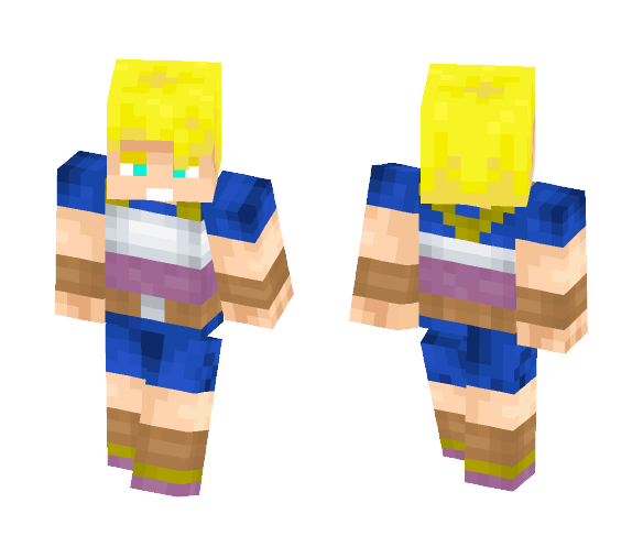 Cabba Super Saiyan - Male Minecraft Skins - image 1