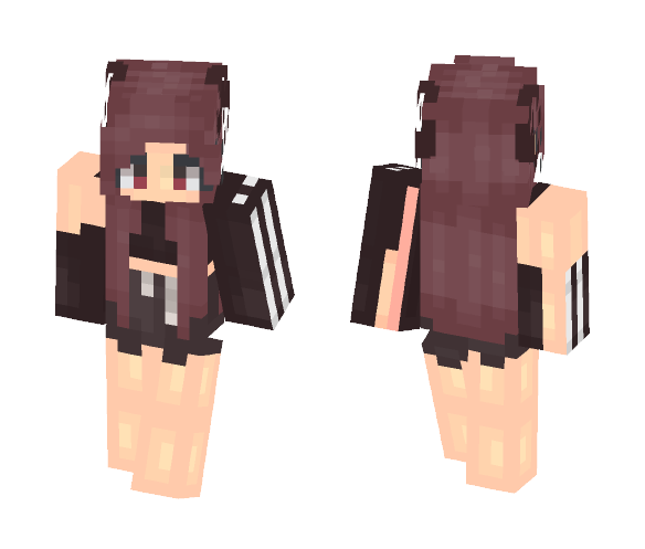 ( •̀ω•́ ) - Female Minecraft Skins - image 1