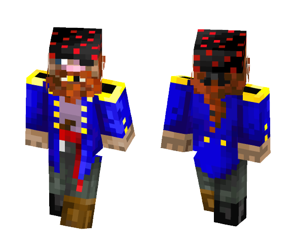 My First pirate for the contest - Male Minecraft Skins - image 1