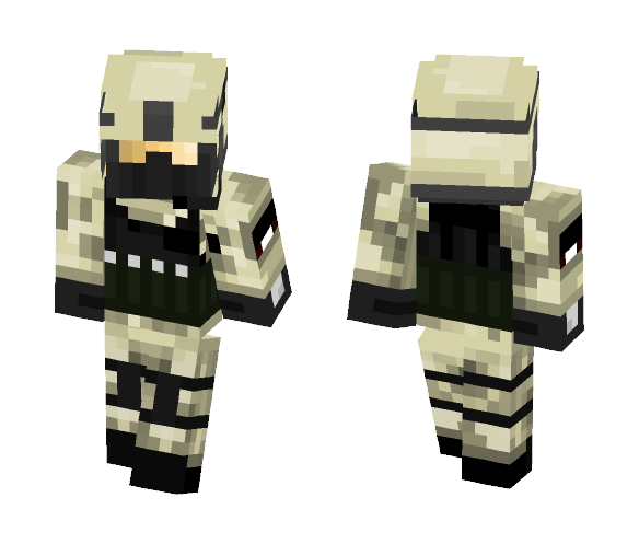 US Military uniform Desert camo - Male Minecraft Skins - image 1
