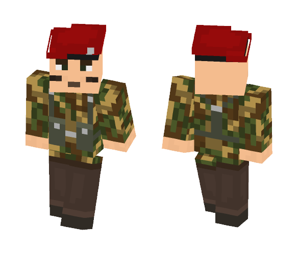 US Corporal uniform skin - Male Minecraft Skins - image 1