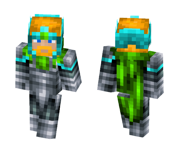 Ginger King Blue-Royalty - Male Minecraft Skins - image 1