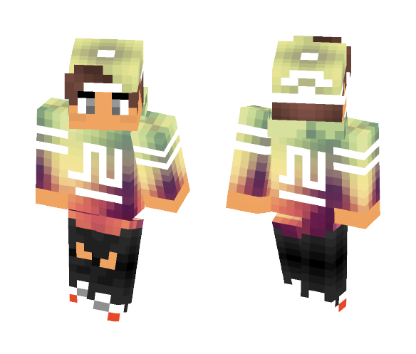 A kid with a hat - Male Minecraft Skins - image 1