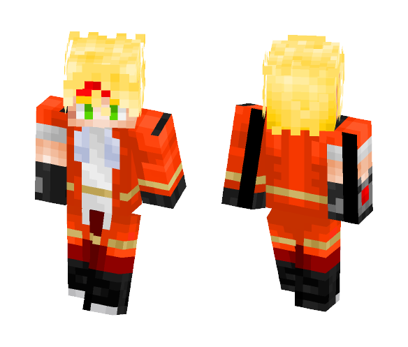 Chronos Ruler - Blaze - Male Minecraft Skins - image 1