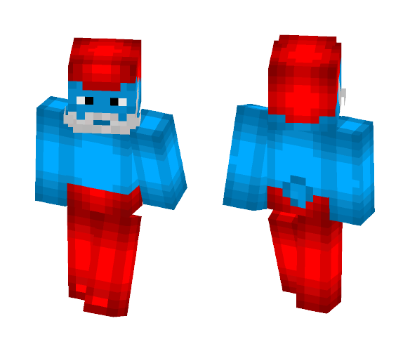 Papa smurf - Male Minecraft Skins - image 1