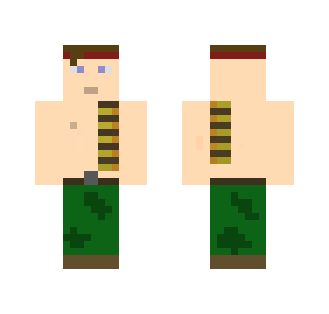 A Rambo Guy - Male Minecraft Skins - image 2