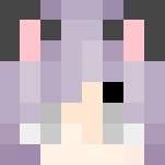 Gray Neko Cat Creature Thing - Cat Minecraft Skins - image 3