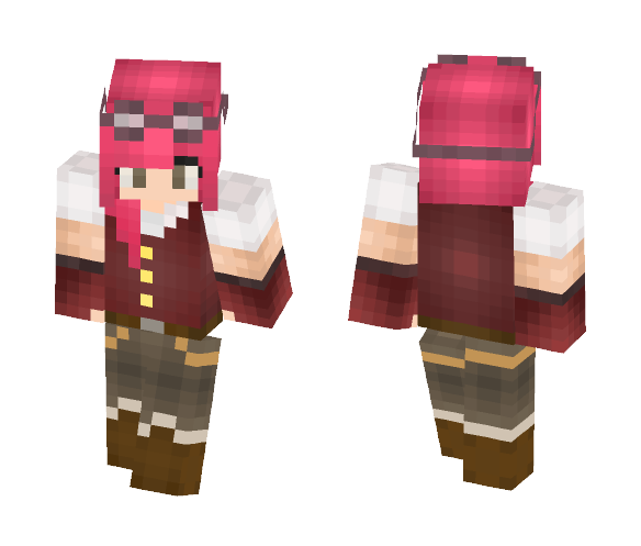 Steampunk Girl - Girl Minecraft Skins - image 1