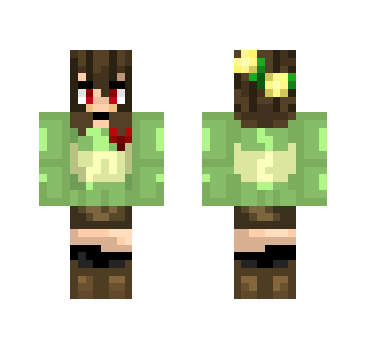 Chara (Female) - Undertale - Female Minecraft Skins - image 2