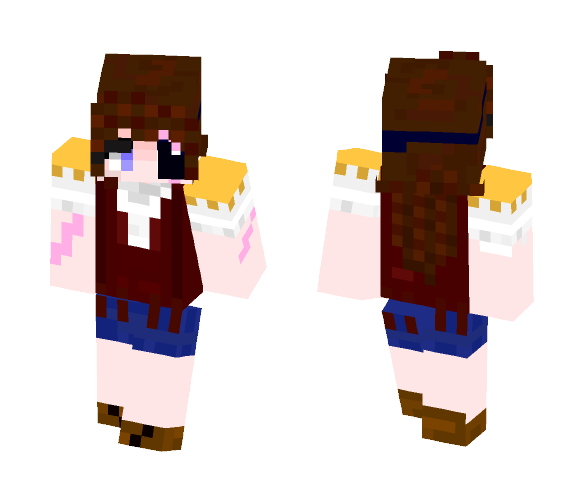 Pirate Thing (F) - Female Minecraft Skins - image 1