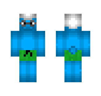 Smurf in swimming pants - Male Minecraft Skins - image 2