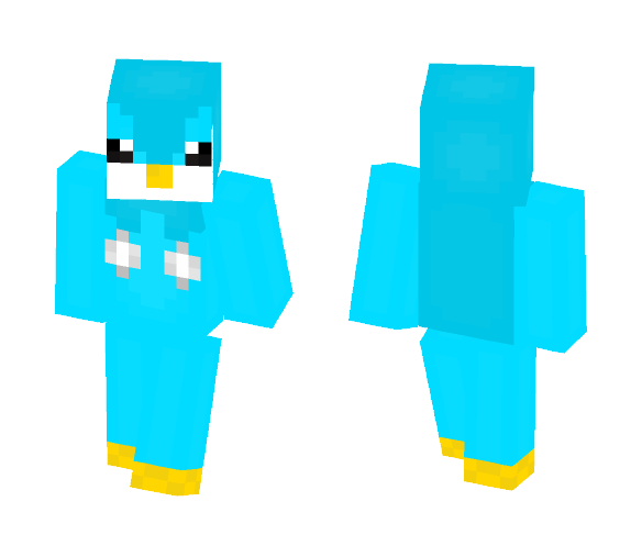 shiny piplup - Male Minecraft Skins - image 1