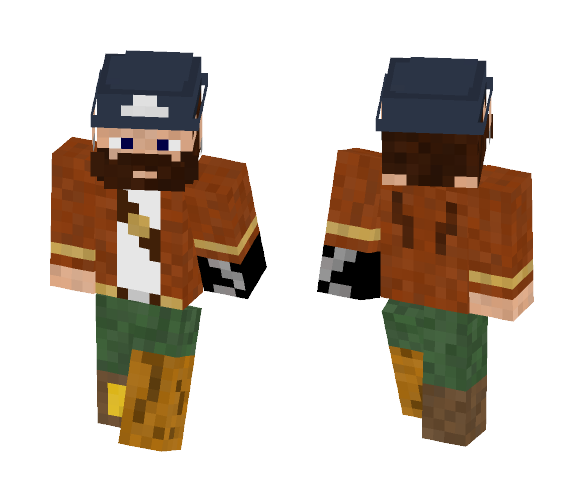 John The Pirate - Male Minecraft Skins - image 1