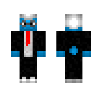 Smurf in suit