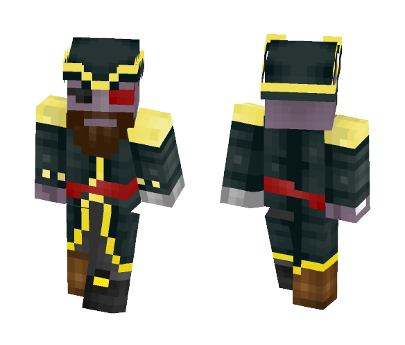 Captain Woodbeard - Male Minecraft Skins - image 1