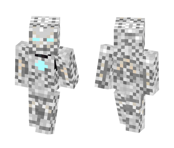 Iron man Snow camo - Iron Man Minecraft Skins - image 1