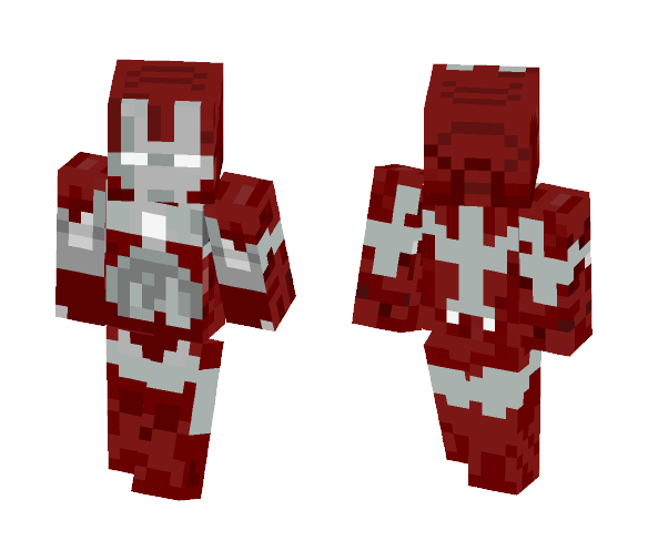 Iron man MARK 5 - Iron Man Minecraft Skins - image 1