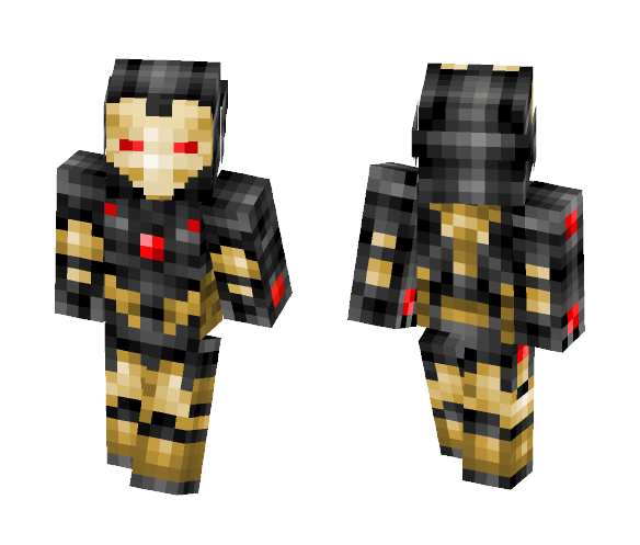 Iron man Golden heart suit - Iron Man Minecraft Skins - image 1