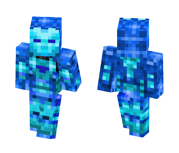 Iron man Ice suit - Iron Man Minecraft Skins - image 1