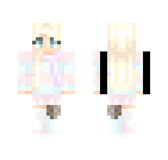 pastel wreck 3 - Female Minecraft Skins - image 2