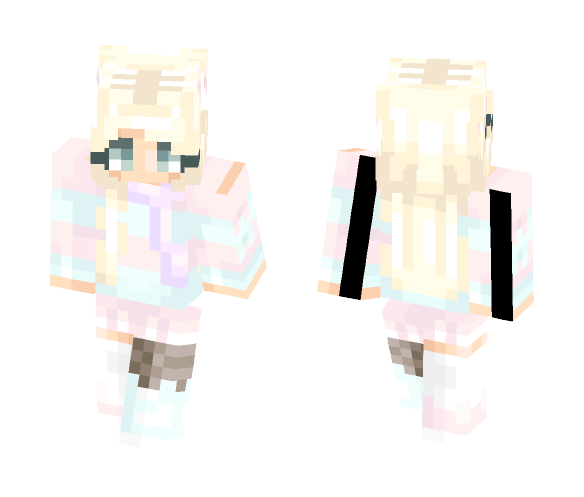 pastel wreck 3 - Female Minecraft Skins - image 1