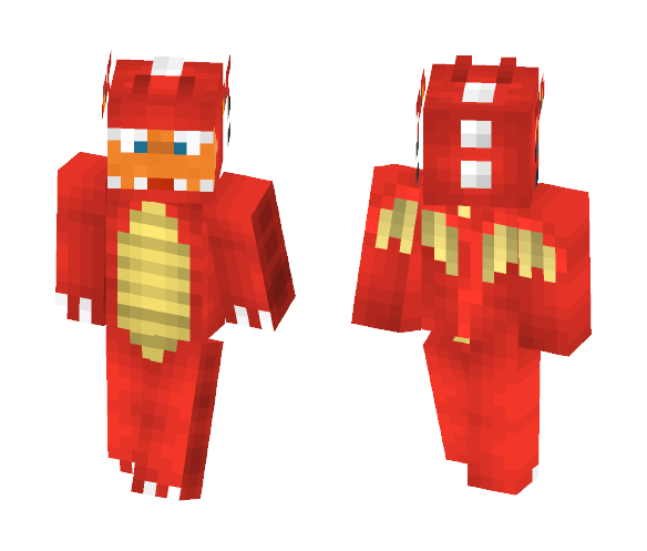 Charizard is finally a dragon - Interchangeable Minecraft Skins - image 1