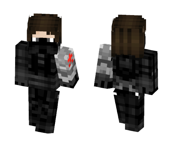 The winter soldier - Male Minecraft Skins - image 1
