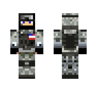 Modern US Soldier winter camo - Male Minecraft Skins - image 2
