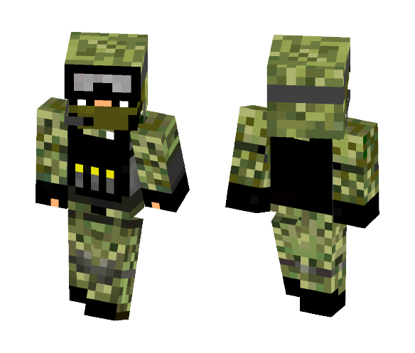 Get Modern US army soldier Minecraft Skin for Free. SuperMinecraftSkins