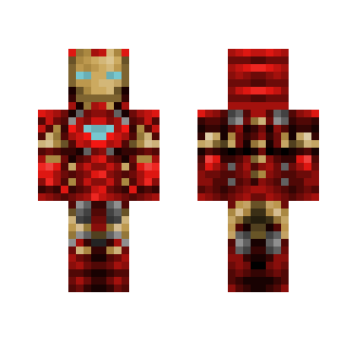 Iron man remastered - Iron Man Minecraft Skins - image 2