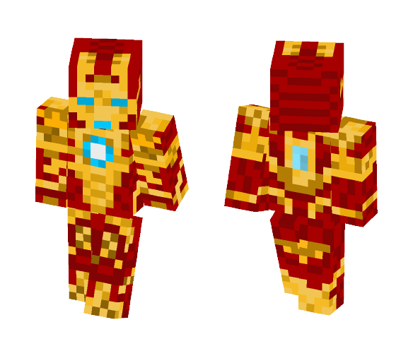 Iron man skin Furnished - Iron Man Minecraft Skins - image 1