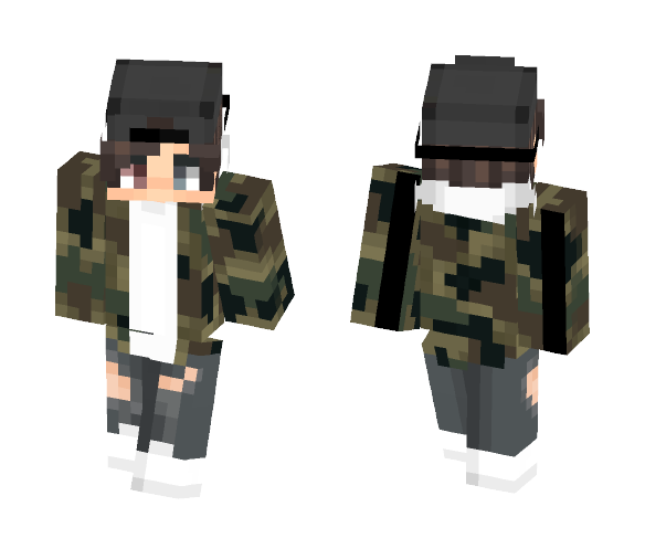 Some Casual Camo - Male Minecraft Skins - image 1