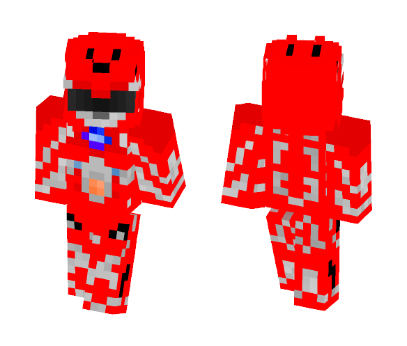 Red Power Ranger 2017 - Male Minecraft Skins - image 1