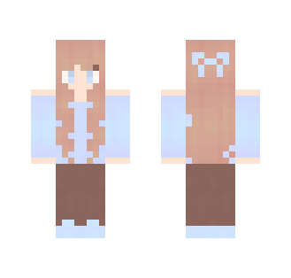 ~ ѕkч вluє - Female Minecraft Skins - image 2