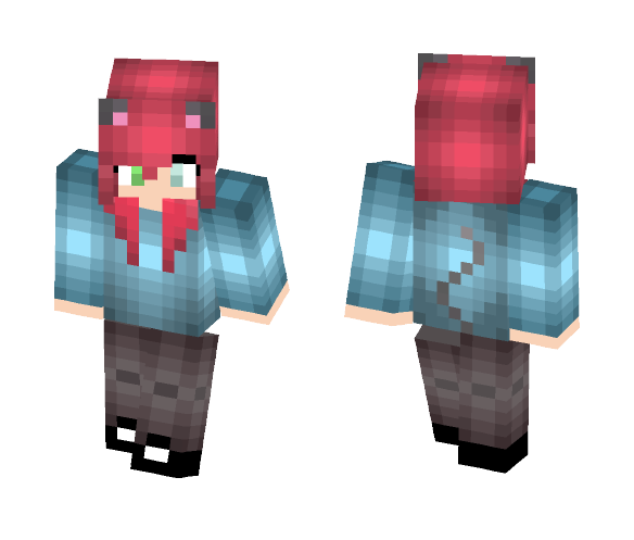Neko Girl - Girl Minecraft Skins - image 1