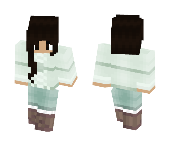 Sylvia Frostwing {Roleplay OC} - Female Minecraft Skins - image 1