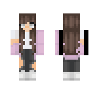 Purple Tore - Female Minecraft Skins - image 2