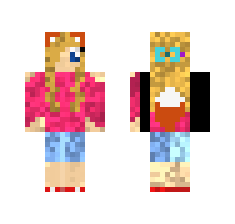 fox girl - Girl Minecraft Skins - image 2