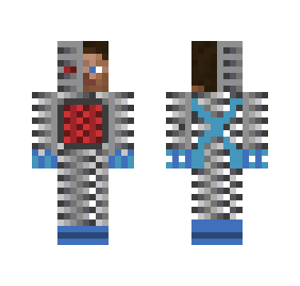 Robot Steve - Male Minecraft Skins - image 2