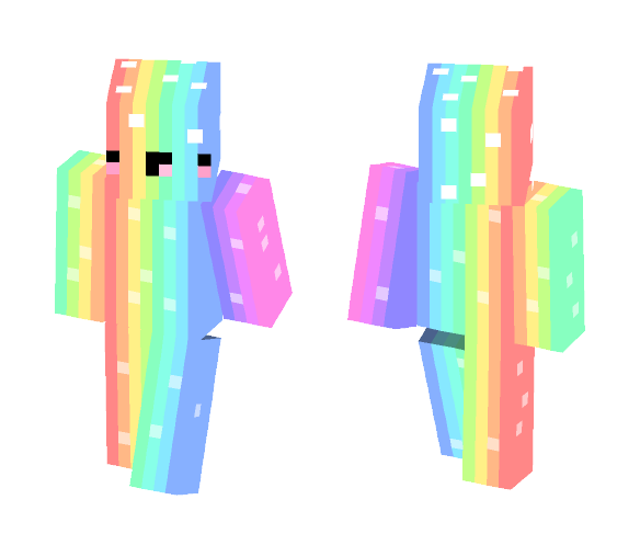 Soft Rainbow Fluff - Other Minecraft Skins - image 1