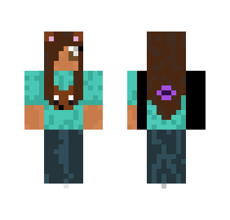 Hamster Girl - Girl Minecraft Skins - image 2