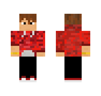 Red Camouflage - Male Minecraft Skins - image 2