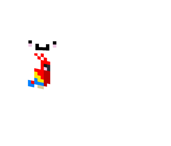 Parrot Smile - Interchangeable Minecraft Skins - image 1