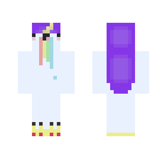 Derpy White Rainbow Puking Thing - Interchangeable Minecraft Skins - image 2