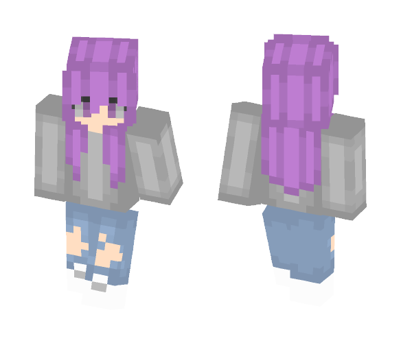 Pink haired~ - Female Minecraft Skins - image 1