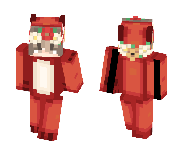 ★~ Red Onesie ~★ - Male Minecraft Skins - image 1